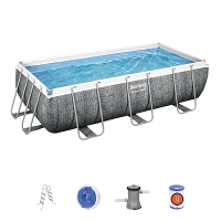 Bestway 56721 BW Каркасный бассейн Power Steel 404х201х100см, 6478л, фил.-насос 2006л/ч, лестница, попл.-дозатор Bestway 56721 BW Каркасный бассейн Power Steel 404х201х100см, 6478л, фил.-насос 2006л/ч, лестница, попл.-дозатор