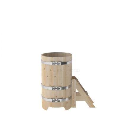 Купель овальная из кедра 0,59х1,06 Купель овальная из кедра 0,59х1,06