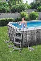 Bestway 56722 BW Каркасный бассейн Power Steel 412х201х122см, 8124л, фил.-насос 2006л/ч, лестница, попл.-дозатор Bestway 56722 BW Каркасный бассейн Power Steel 412х201х122см, 8124л, фил.-насос 2006л/ч, лестница, попл.-дозатор