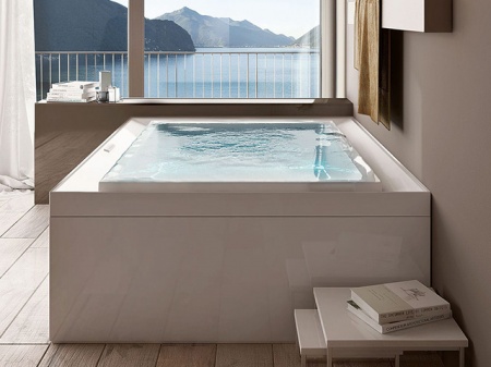 Переливной спа бассейн Treesse Fusion SPA 230