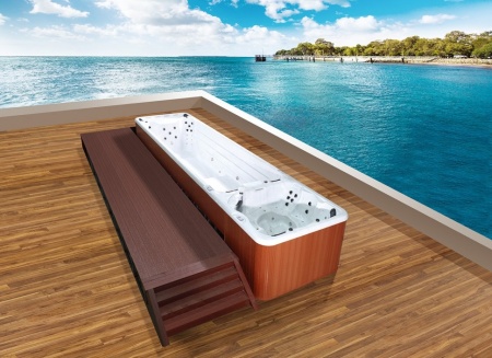 Плавательный СПА бассейн с противотоком Bigeer Данте BG-6616 Плавательный СПА бассейн с противотоком Bigeer Данте BG-6616